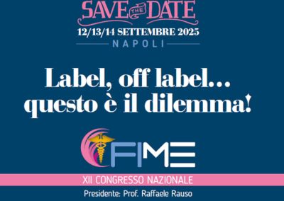 XII congresso nazionale FIME 2025
